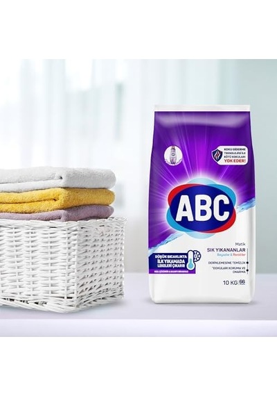 Abc Deterjan Matik Sık Yıkayanlar 10 Kg 3 Paketi