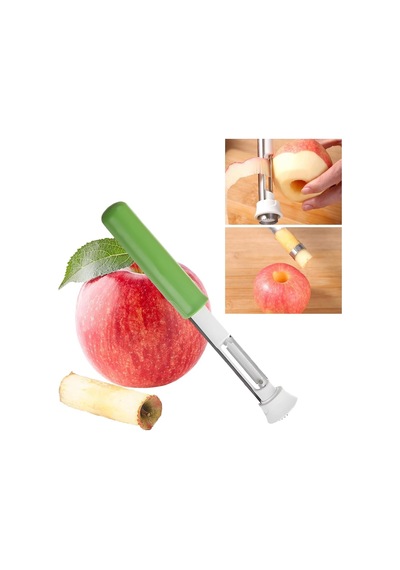 Küçük Elma Oyma Aleti Paslanmaz Çelik Mutfak Çekirdeği Temizleme Aracı Cupcake Corer Apple Soyucu Özlü Elma, Ar