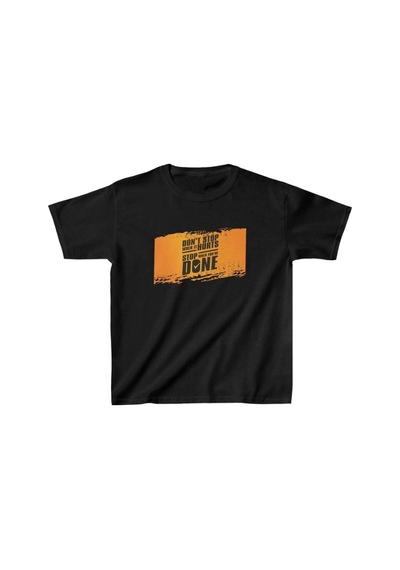 Freedom Store Unisex Çocuk Baskılı T-shirt - Siyah