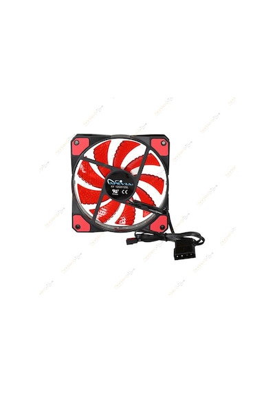 12Cm Soğutucu Kasa Fanı 15 Ledli Performans Kasa Fanı 12 Cm