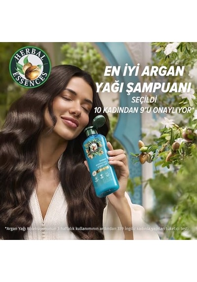 Herbal Essences Onarıcı Argan Yağı Şampuan 350ml Beyaz