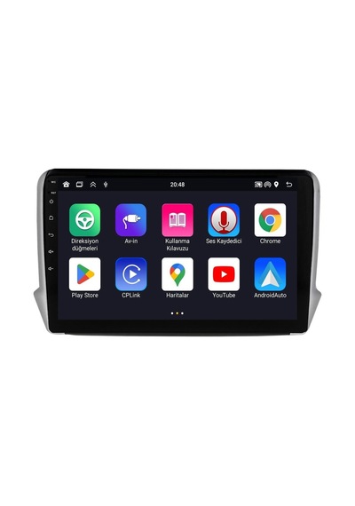 Peugeot 208 Android Multimedya Sistemi 2013-2021 Crv4420xp