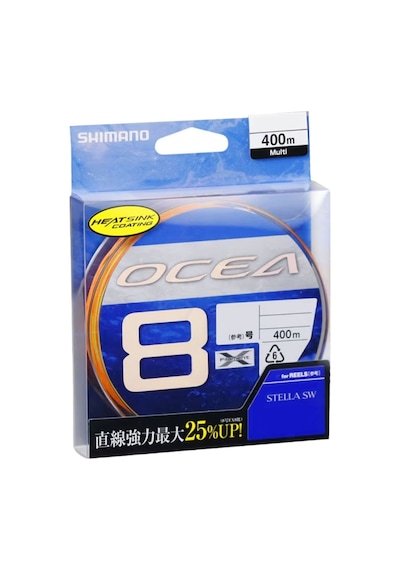 Shimano Ocea Braid 8x 400mt Multicolor İp Misina 0.315mm