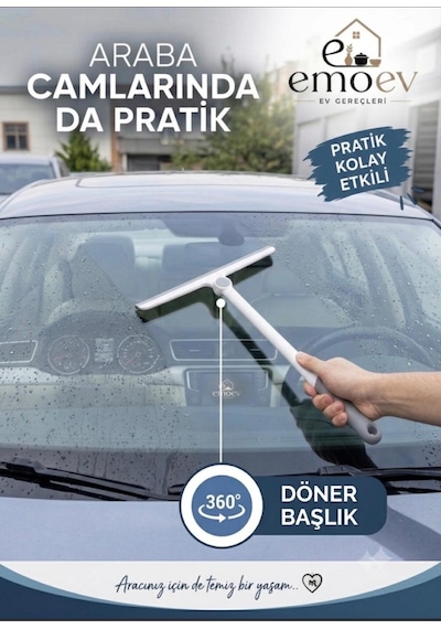 2 Li Oto Cam Temizlik Seti Cam Sileceği Çekçek + 60x90 Cm Mikrofiber Araç Kurulama Bezi Yüksek Su Emici