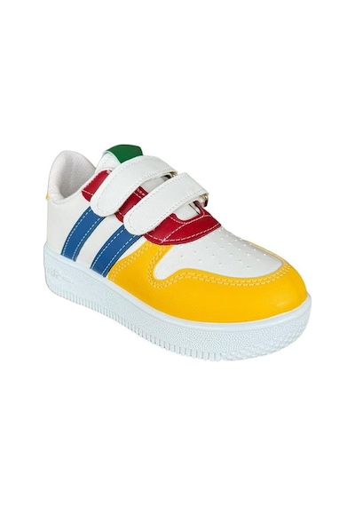 Çocuk Sneaker Spor Ayakkabı Beyaz - Kırmızı 001