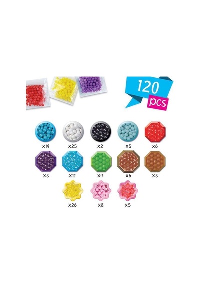 31725 Aquabeads Mini Yaratıcı Set 120 Parça +4 Yaş - Temz-890432 1 Adet
