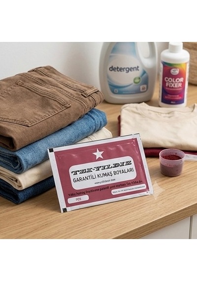 21 - Kumaş Boyası Fes Rengi 11 Gr 10