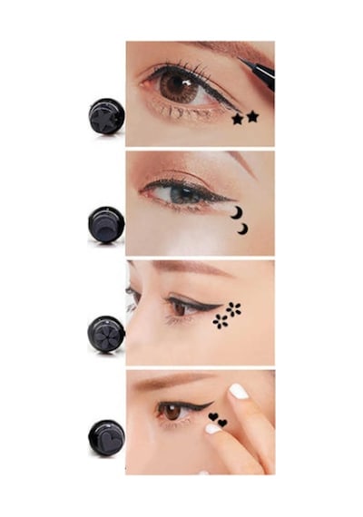 4'lü Desenli Çift Taraflı Eyeliner Seti Diğer