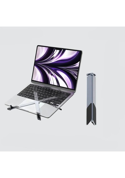 Jmary Ms-97 Alüminyum Ayarlanabilir Katlanabilir Tablet Ve Laptop Standı Siyah