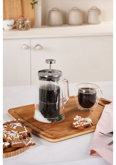 Karaca Pia Frostia French Press 430 Ml Şeffaf