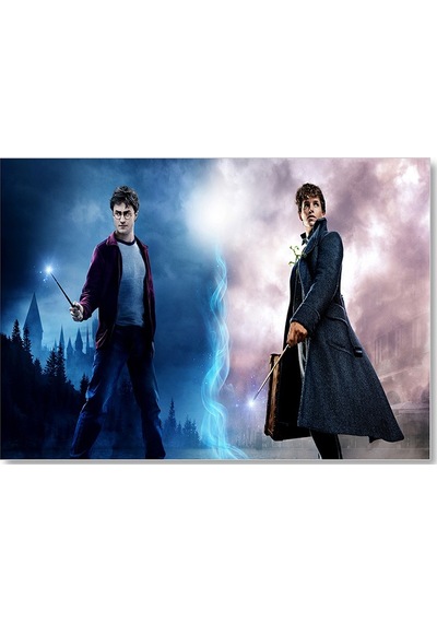 Cakasepetim Fantastik Canavarlar Ve Harry Potter Ahşap Mdf Tablo