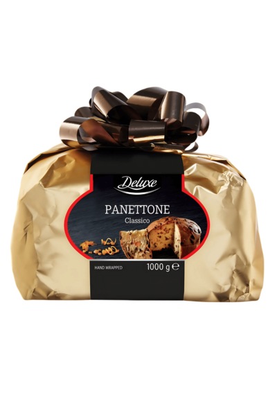 Deluxe Panettone Classico Hand Wrapped 1 KG