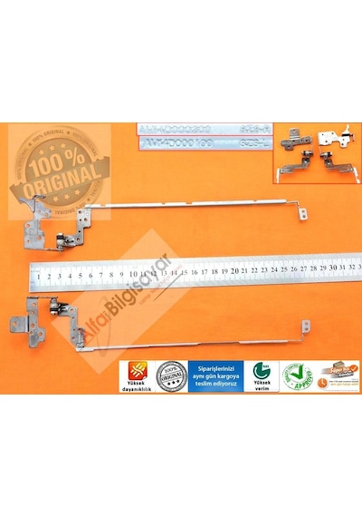 Laptopyedekparca HP Uyumlu 15-R118Nt K3G71Ea Menteşe Takımı Sağ Sol  A++