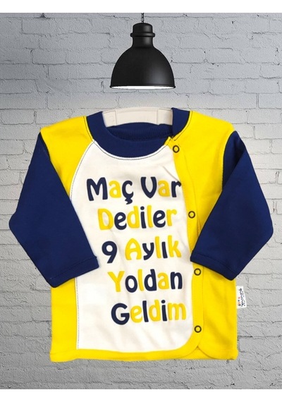 Mdrandy %100 Pamuk Tulum Seti Fenerbahçe Lacivert - Sarı