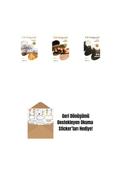 Özgürlük + Yarım Hayat + Nehrin Dönemeci + Okuma Sticker'ları