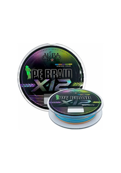 Albastar Carrier 12x Pe İp Misina Multıcolor 0.14mm - 150m - 10.5