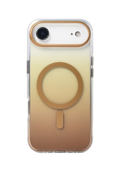 Subutu Apple Uyumlu iPhone 17 Air Kılıf M-safe Şarj Özellikli Transparan Renk Geçişli Sbt Toros Kapak - Mavi Mavi