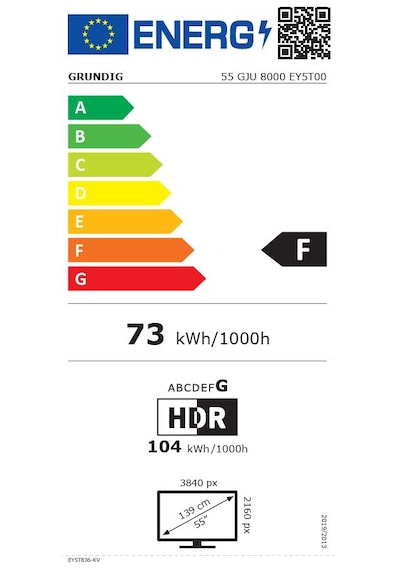 Grundig 55 GJU 8000 55" 4K Ultra HD Smart LED TV