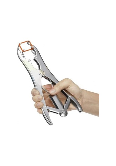 Metal Boynuz Ve Kuyruk Düşürme Elastratör Pensi+ 100 Adet Düşürme Lastiği Hediye