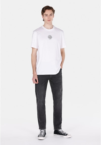 Colin's Colins Comfort Fit Yuvarlak Yaka Düz Erkek Beyaz Kısa Kol Tişört Cl1074515 Cl1074515 Q1.v2 Wht Beyaz
