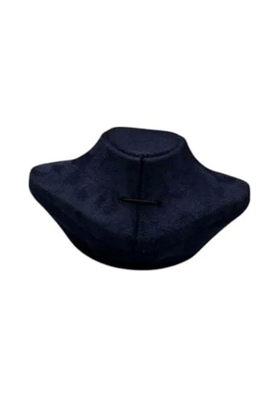 Yerli Üretim Yerde Model Sardunya Kumaş Lacivert Renk Boy 19 Cm En 16 Cm Kolye Takı Mankeni Çok Renkli