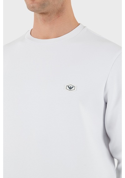Emporio Armani Erkek Sweat 8n1md1 1jhsz 0100 Beyaz Beyaz