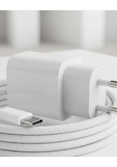 35w Güçlü Usb-c Şarj Aleti Type-c Kablo Dahil