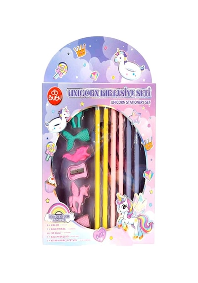 Bubu Unicorn Kırtasiye Seti