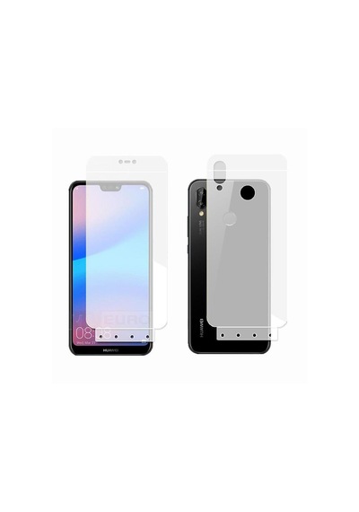 Huawei Nova 3e İle Uyumlu Ön-arka Darbe Emici Hd Ekran Koruyucu Kaplama