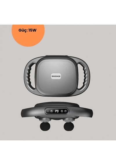 6 Başlıklı Şarjlı Masaj Tabancası 2000 Mah Ergonomik Gövde 15w Motorlu