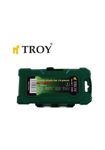 Troy 21604 Hobi Maket Bıçağı Seti, 14 Parça