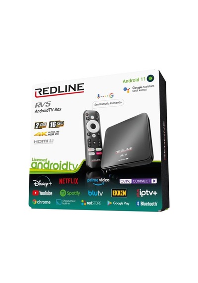 Redline RV5 Android 11 Lisanslı TV Box