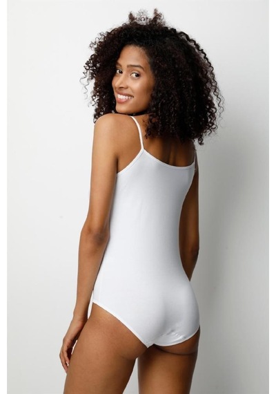 6 Adet Özlem Bayan İp Askılı Çıtçıtlı Body 303 001