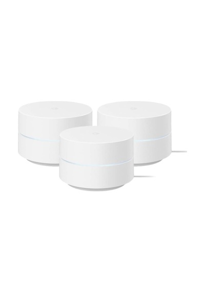 Google Wifi - Ac1200 - Mesh Wifi Yönlendirici Sistem Paketi 3'lü Paket - 4500 Ft Kare Kapsama - Perakende Paketleme - Kolay Kurulum, Akıllı Ev Düzenleme İçin Sorunsuz Sinyal...-122816