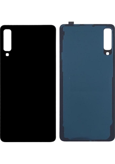 Samsung Uyumlu Galaxy A7 2018 ( A750 ) Pil Kapağı Lens Hariç Logolu