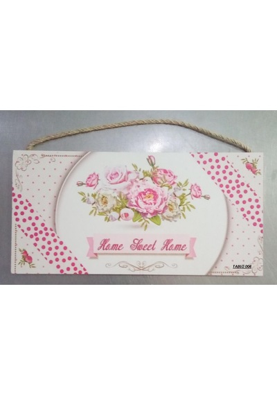 Tablo Mini Ahşap 14,5cm X 29,5cm - Tablo 004
