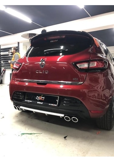 Clio 4 Bagaj Üstü Spoiler Spoyler Plastik Boyasız