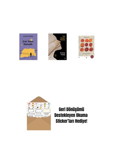 Çok Yalan Söyledik + Yok Çünkü Telafisi + Işık Ülkesinden + Okuma Sticker'ları