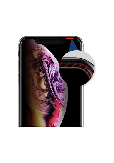 Vendas Apple Uyumlu iPhone 12 Pro Hide Serisi Privacy Tam Kaplama Hayalet Ekran Koruyucu