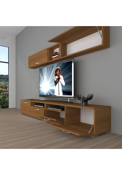 Decoraktiv Eko 5200 Slm Tv Ünitesi Tv Sehpası Ceviz