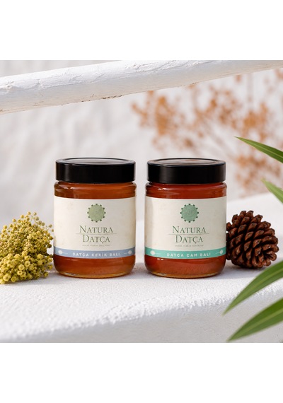 Natura Datça Çam Balı Ve Kekik Balı 2'li Set 2 X 500 G