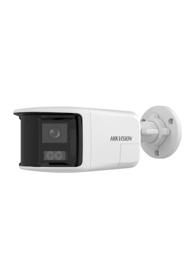 Hıkvısıon Ds-2cd1t63g2p-lıuf/sl 6mp Dual Lens 2.8mm Panoramic 30mt Smart Hybrıd Lıght Ip67 Dahili Ses Ir Bullet Ip Kamer