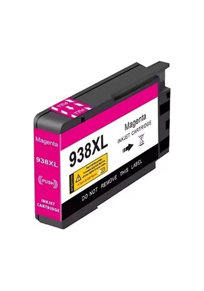Hp 938xl İle Uyumlu Kırmızı Muadil Inkjet Kartuş 27ml