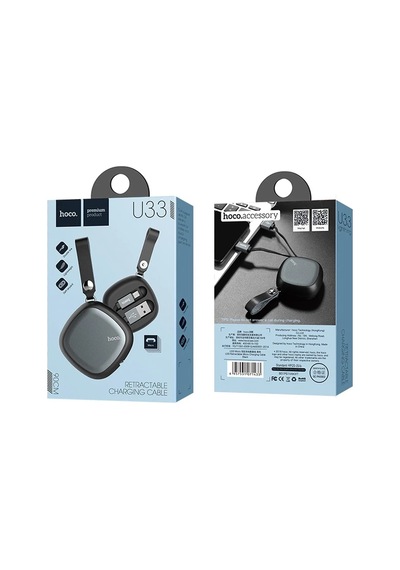 Hoco U33 Taşıma Çantalı Mikro Usb Kablo- 5775