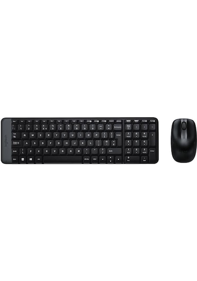 Logitech Mk220 Q Tr Siyah Kablosuz Klavye Mouse Set Optik