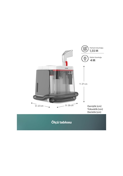 Ayrex Stain X Taşınabilir Halı, Koltuk Yıkama Ve Leke Çıkarma Makinesi