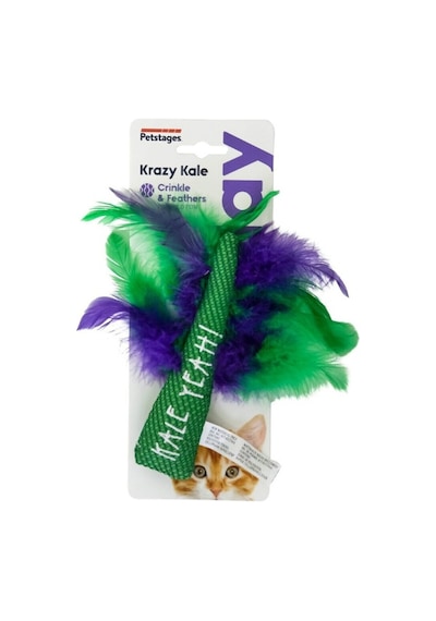Krazy Kale Catnipli Kedi Oyuncağı Yeşil