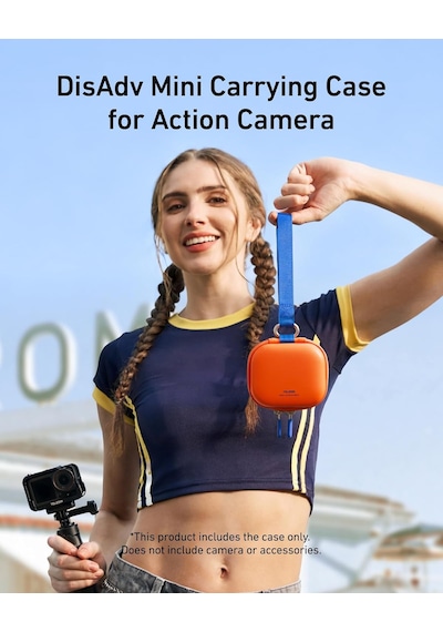 Telesin Osmo Action 6/5 Pro/4, Hero13/12/11/10/9, Ace Pro/ace Pro 2 Uyumlu Mini Koruma Çantası, Mini Aksiyon Kamera Ta Diğer Telesin Osmo Action 6/5 Pro/4, Hero13/12/11/10/9, Ace Pro/ace Pro 2 Uyumlu Mini Koruma Çantası, Mini Aksiyon Kamera Ta Diğer