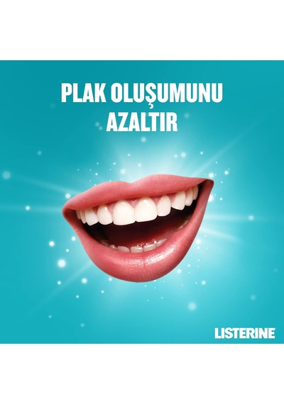 Listerine, Cool Mint, Günlük Ağız Bakım Ürünü, Hafif Tat, Sıfır Alkol, Nane Aromalı, 250ml