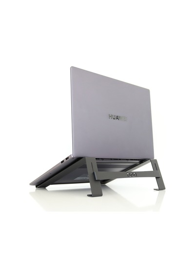 Hansdo Metal Siyah Laptop Standı - Yükseltici - Altlık Sls3Bl